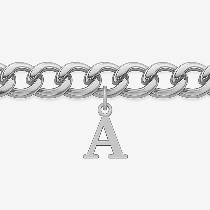 Signature Chain – Cuban-Armband mit Buchstabe
