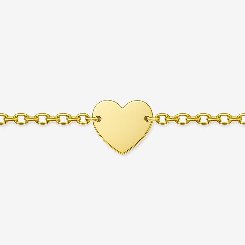 Amoria – Herz-Armband personalisiert mit Initialen