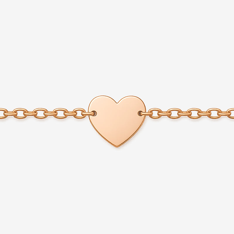 Amoria – Herz-Armband personalisiert mit Initialen