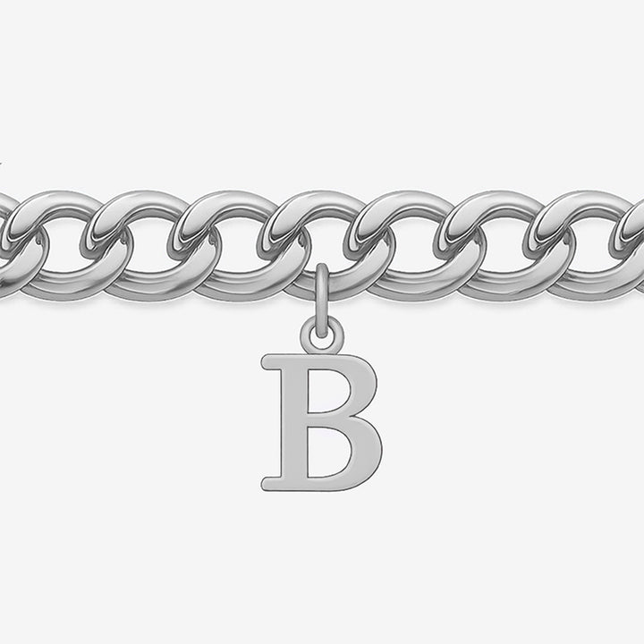 Signature Chain – Cuban-Armband mit Buchstabe