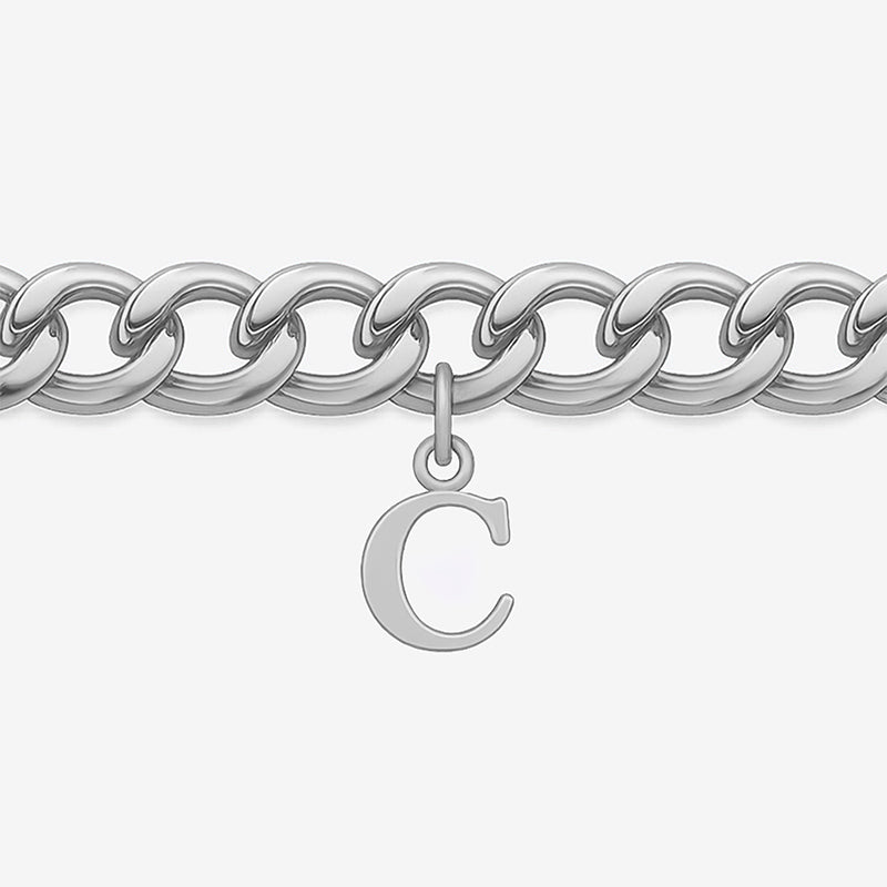 Signature Chain – Cuban-Armband mit Buchstabe