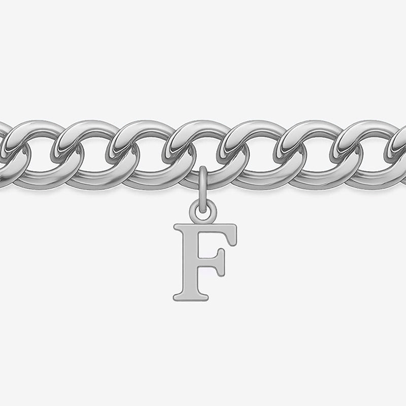 Signature Chain – Cuban-Armband mit Buchstabe