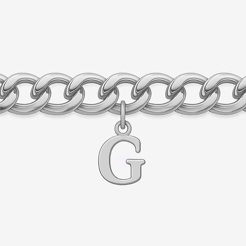 Signature Chain – Cuban-Armband mit Buchstabe