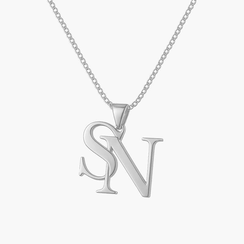 Lyria – Halskette mit zwei Initialen