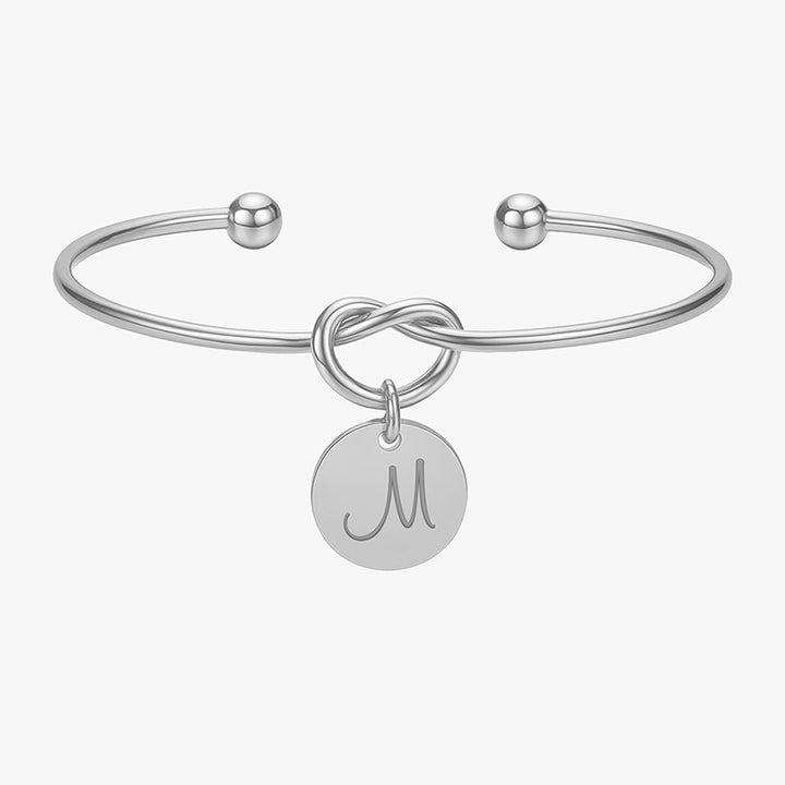 Livia – Personalisierter Knoten-Armreif