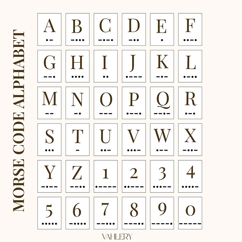 Secretly – Personalisierte Morse-Code Kette