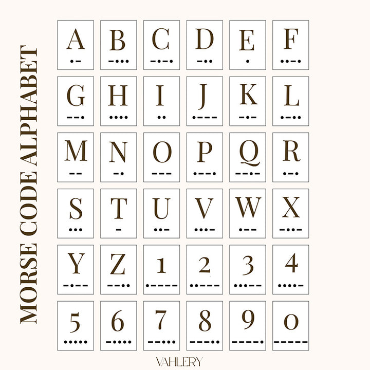 Secretly – Personalisierte Morse-Code Kette