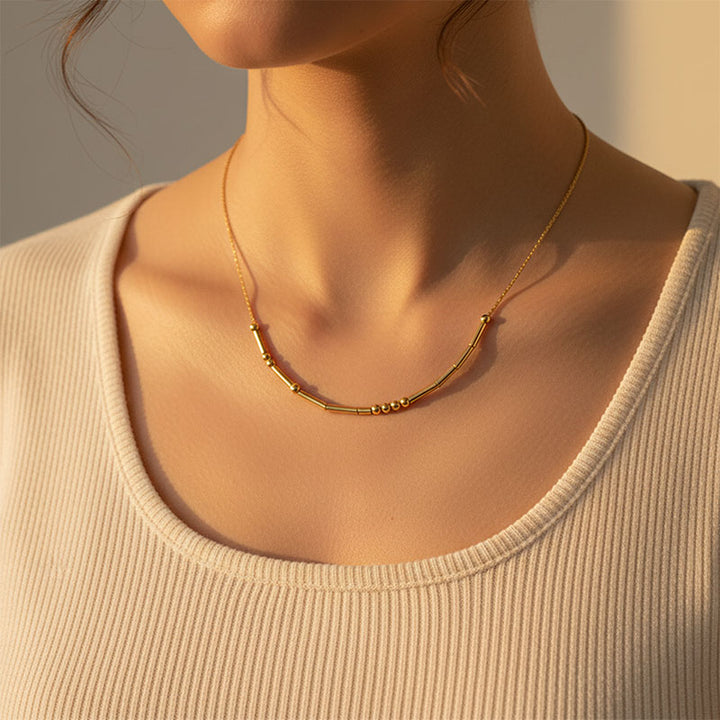 Secretly – Personalisierte Morse-Code Kette