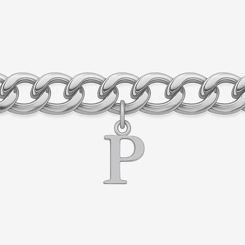 Signature Chain – Cuban-Armband mit Buchstabe
