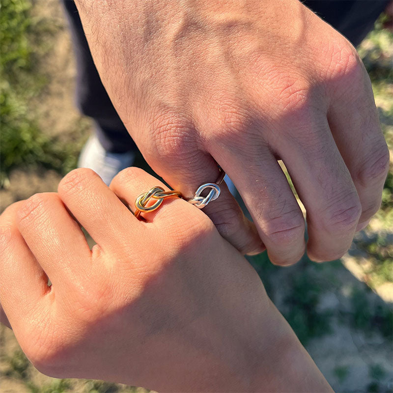Promise Ring – Knotenring für Paare und beste Freunde
