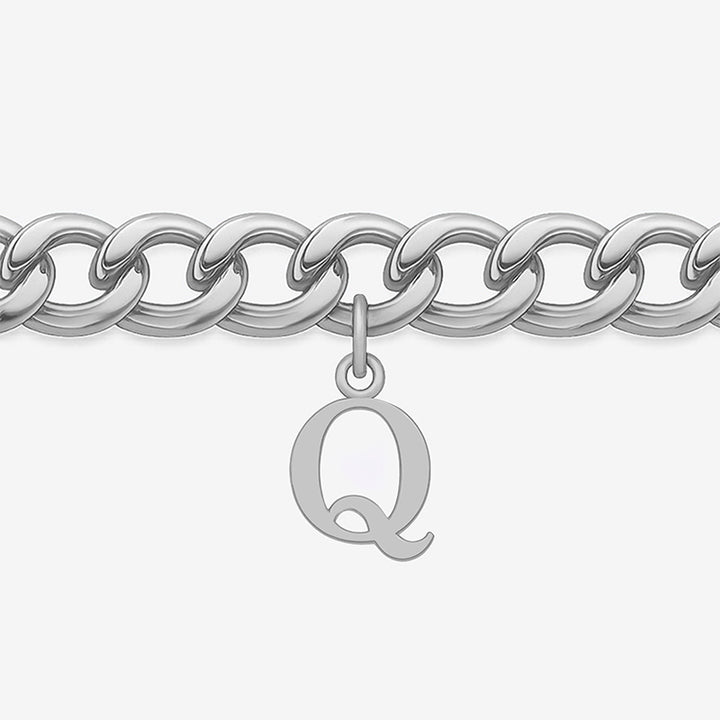 Signature Chain – Cuban-Armband mit Buchstabe