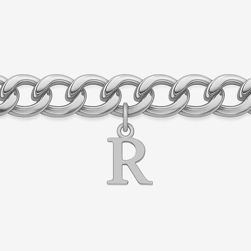 Signature Chain – Cuban-Armband mit Buchstabe