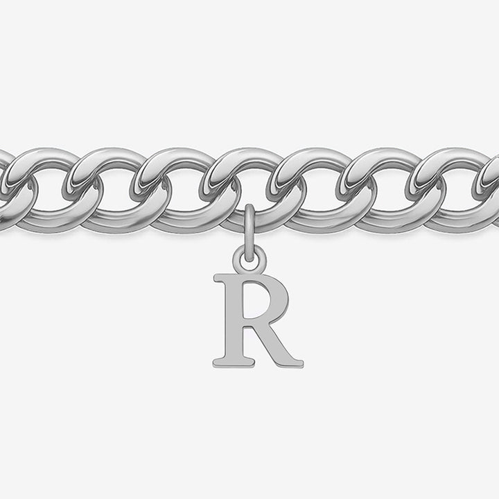 Signature Chain – Cuban-Armband mit Buchstabe