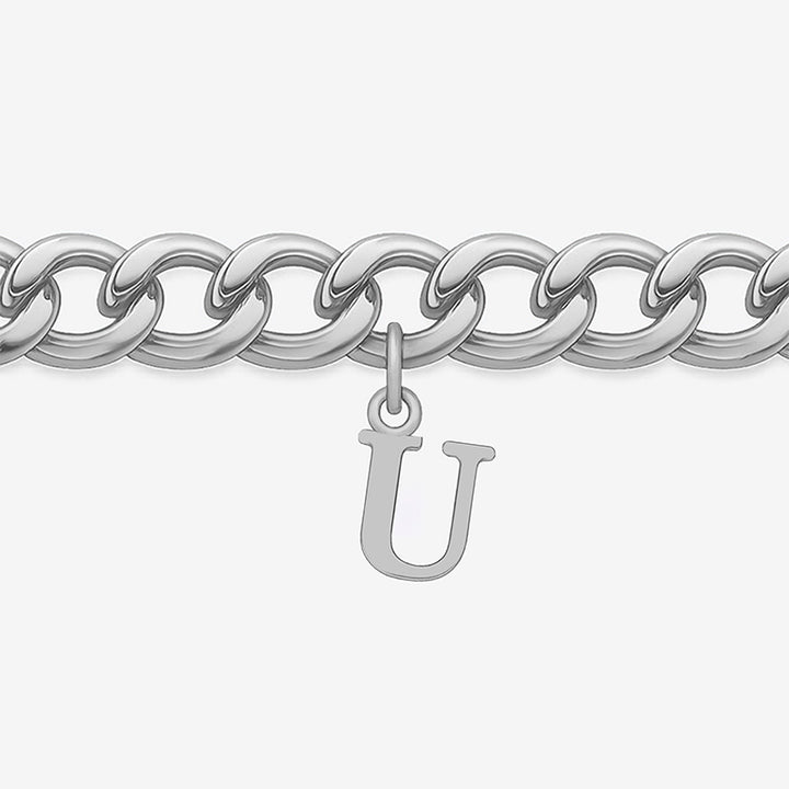 Signature Chain – Cuban-Armband mit Buchstabe
