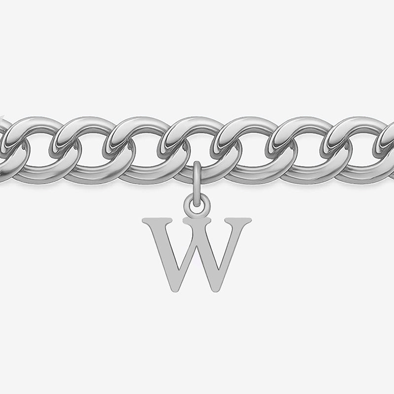 Signature Chain – Cuban-Armband mit Buchstabe