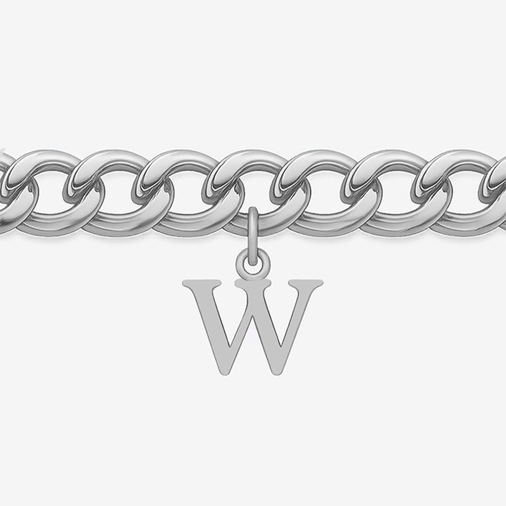 Signature Chain – Cuban-Armband mit Buchstabe