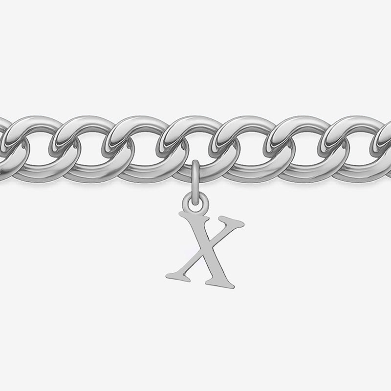 Signature Chain – Cuban-Armband mit Buchstabe
