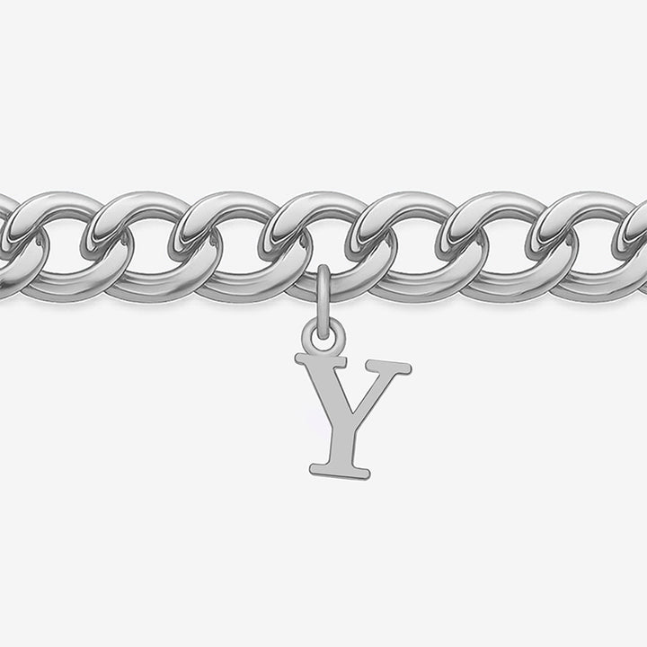 Signature Chain – Cuban-Armband mit Buchstabe