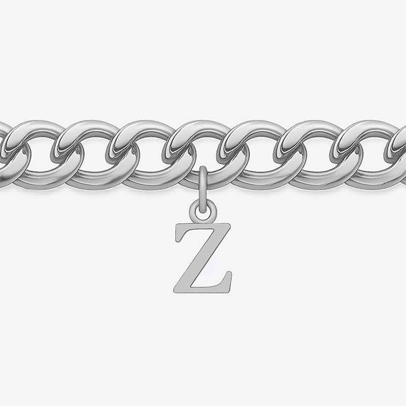 Signature Chain – Cuban-Armband mit Buchstabe