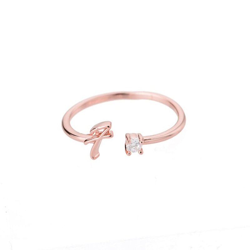 INITIALEN RING MIT ZIRKONIA - Vahlery