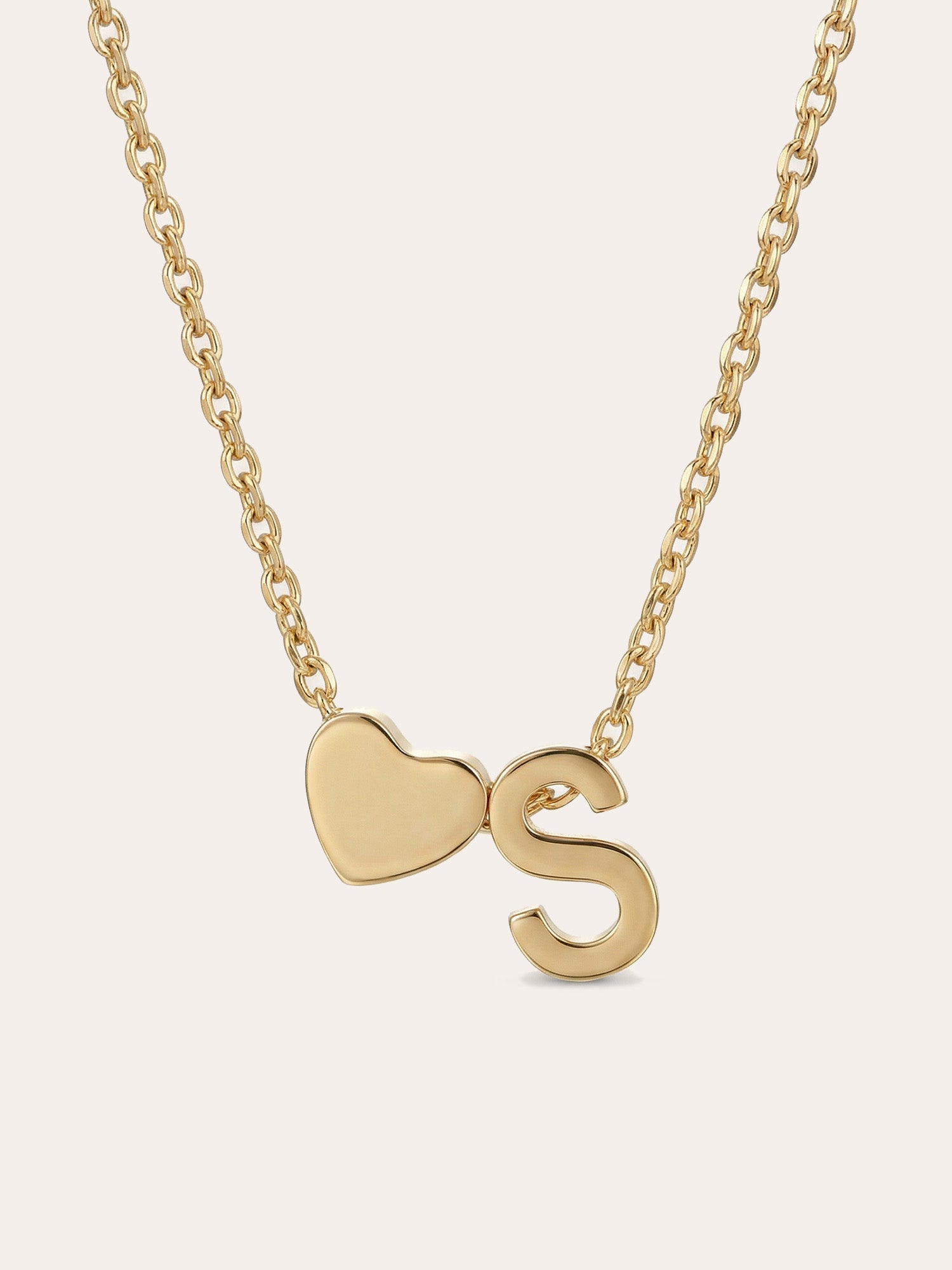 Bella – Personalisierte Buchstaben-Halskette