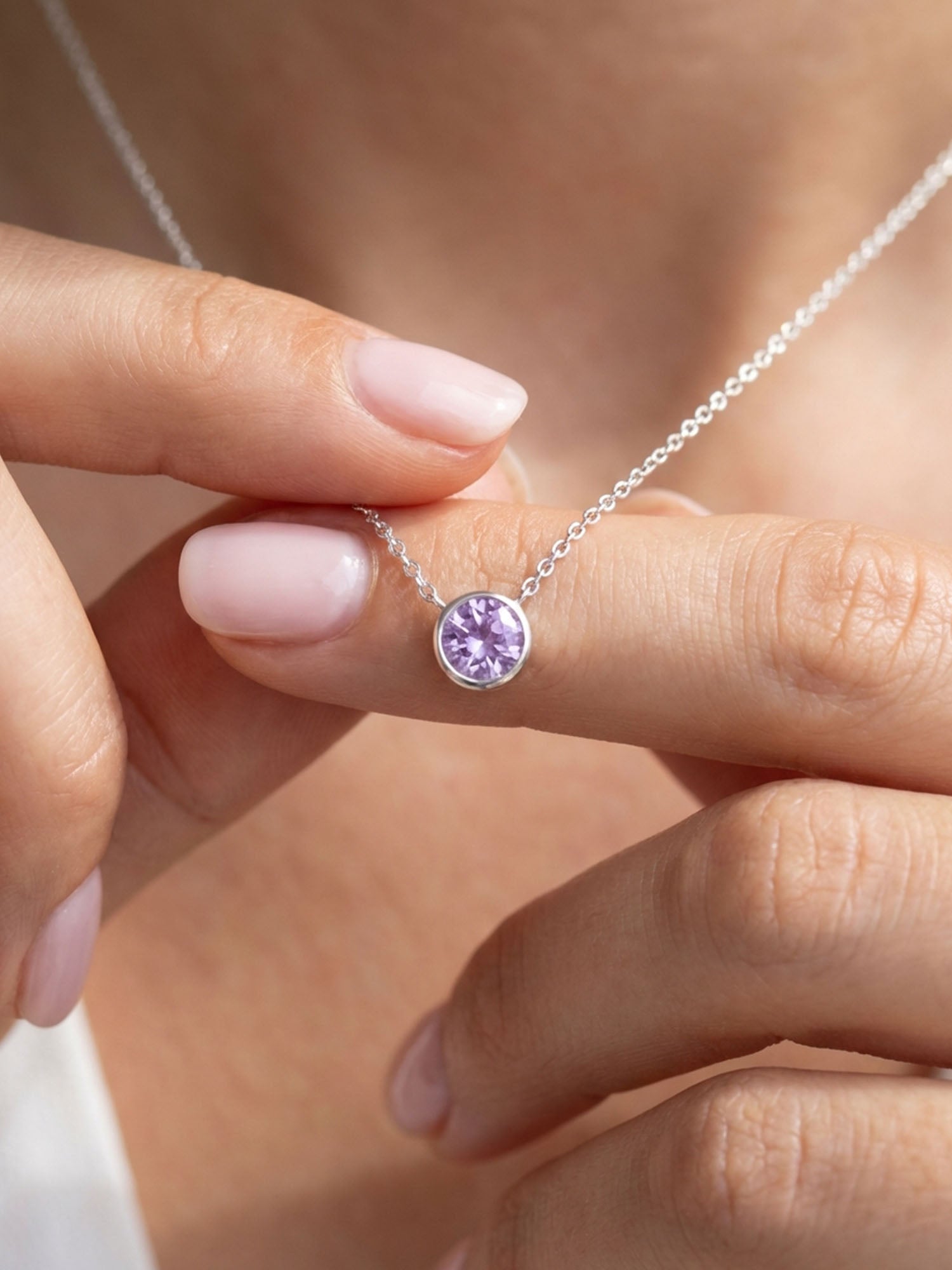 Birthstone – Personalisierte Halskette mit Geburtsstein