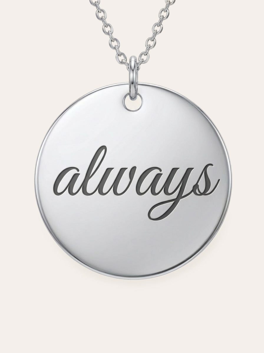 Close – Personalisierte Coin Halskette mit Gravur & Foto