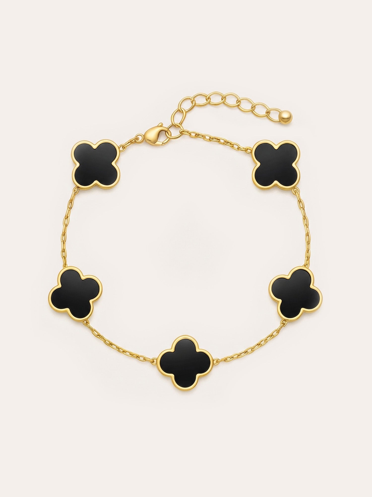 Clover Charm – Kleeblatt-Armband