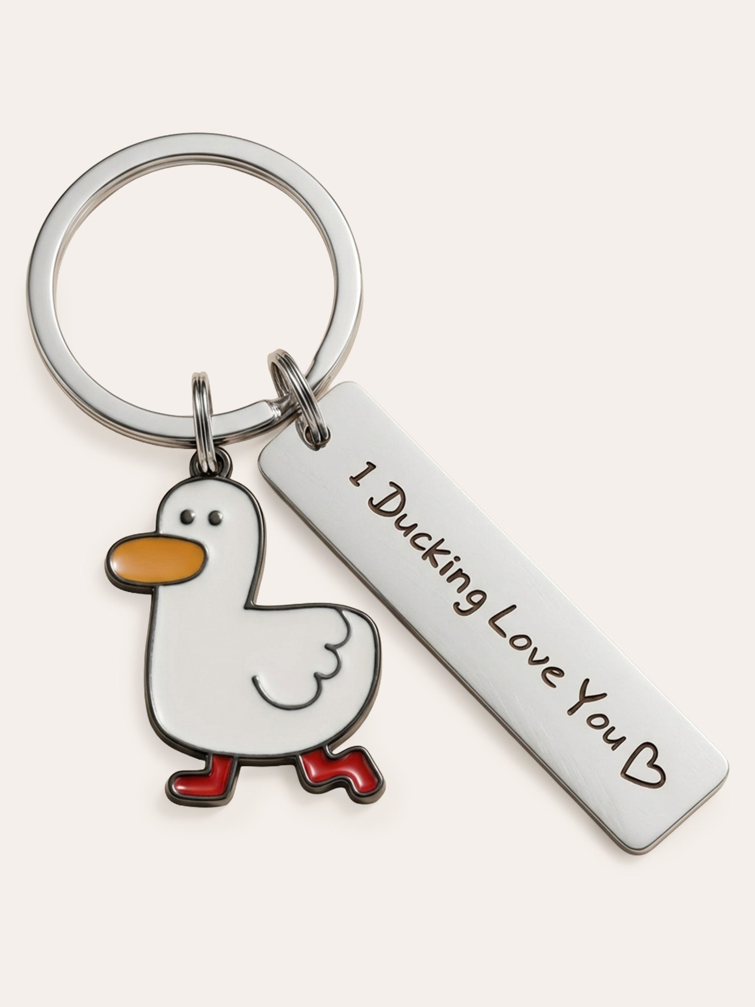 Ducky – Schlüsselanhänger mit Ente & Gravur