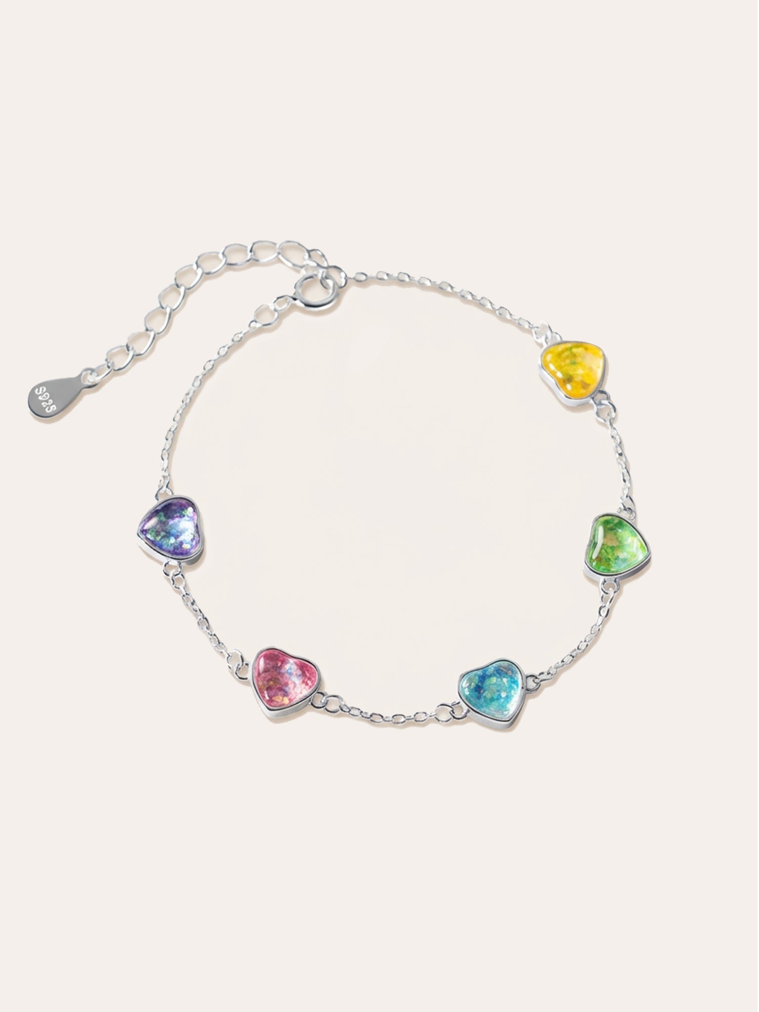 Euforia – Armband mit funkelnden Kristallherzen