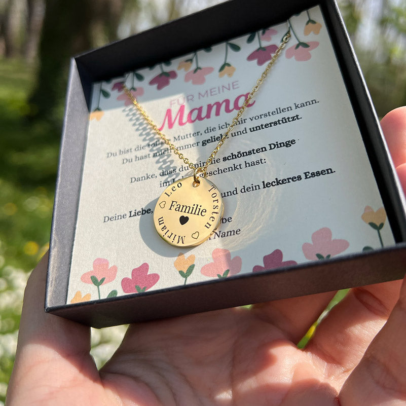 Meine Familie - Gravurschmuck