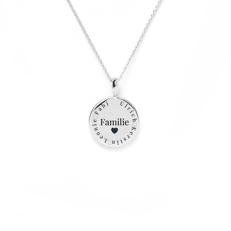 Meine Familie - Gravurschmuck