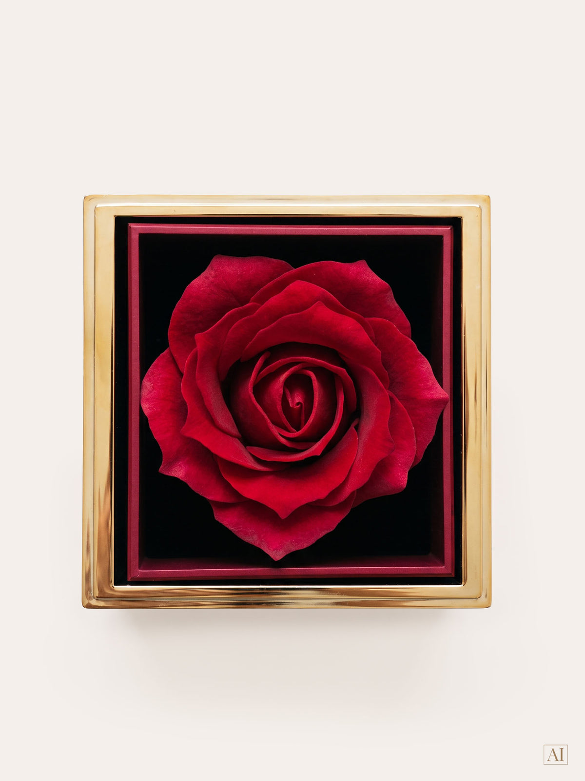 Fleur Flip – Geschenkbox mit Rose & Schmuckfach