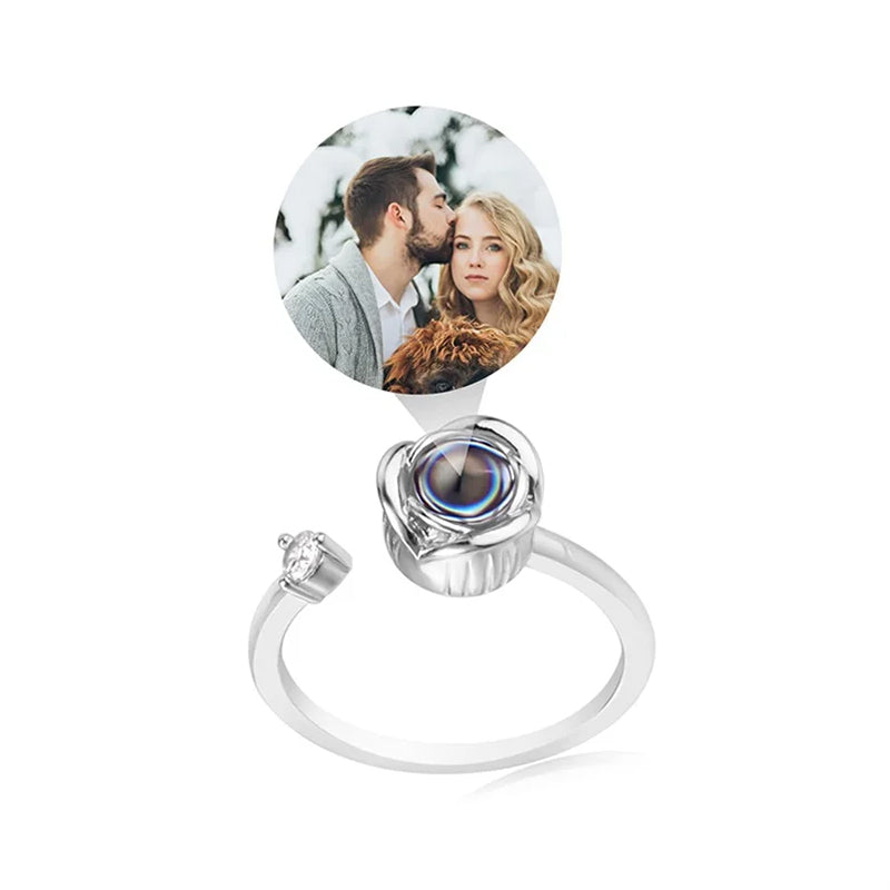 Forever - bague avec photo pour jeter un oeil