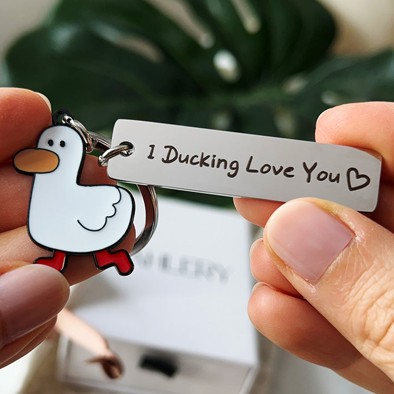 Azeeda 'Proud Of You' Schlüsselanhänger Aus Acryl – Lasergraviert, 3 Mm Dick, Mit Personalisierter Botschaft