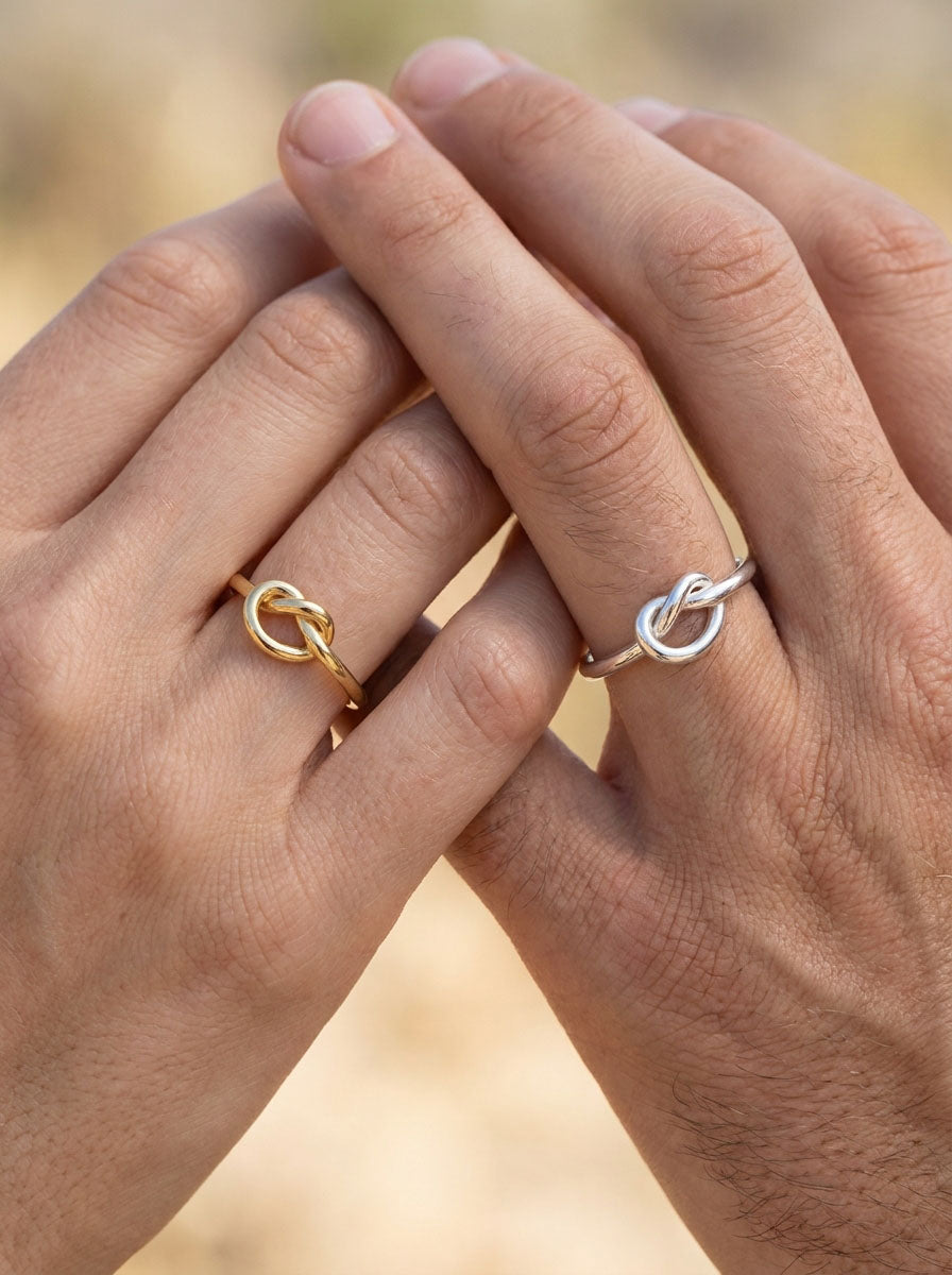 Promise Ring – knoopring voor koppels en beste vrienden