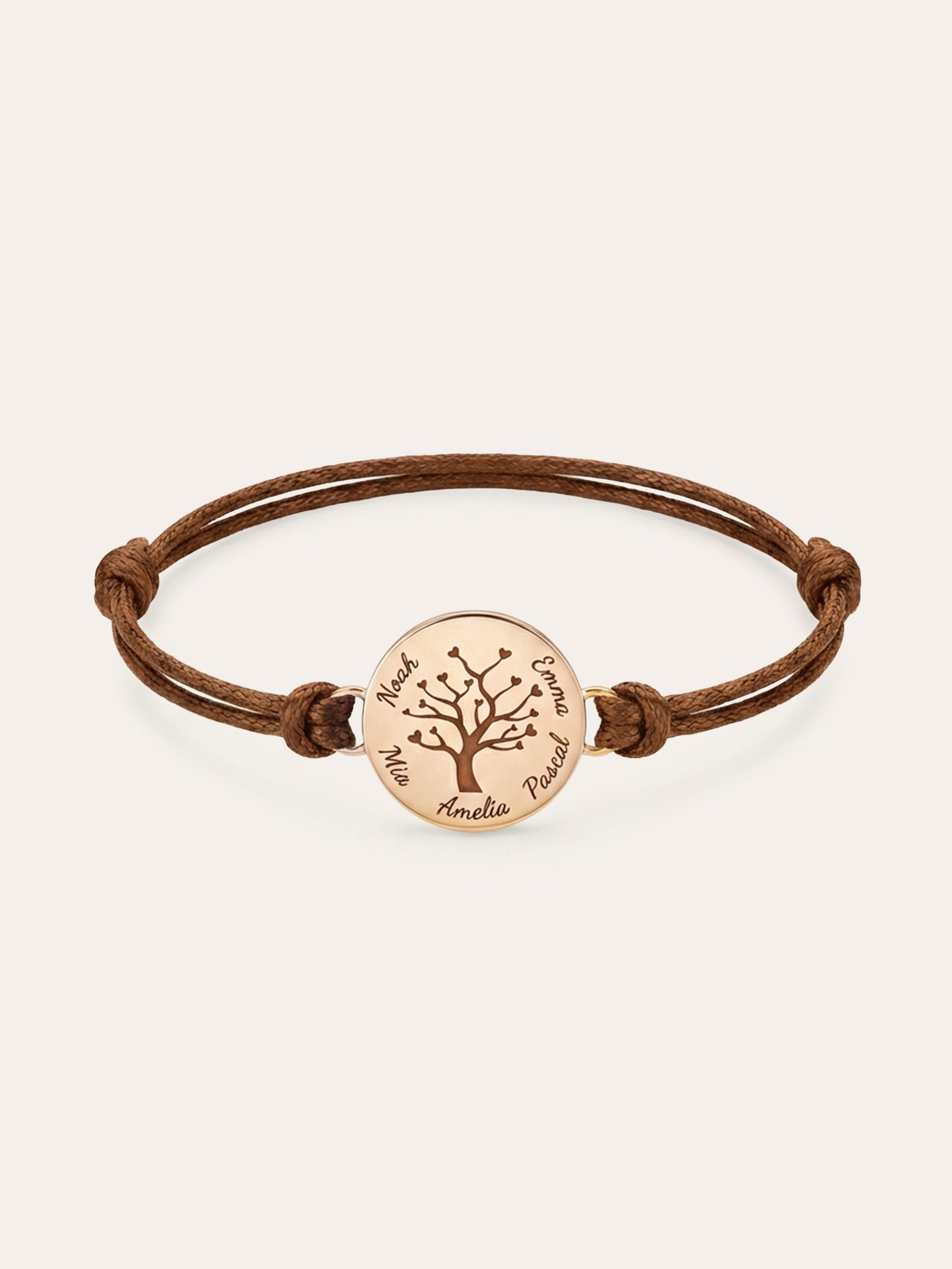 Lebenslinien – Personalisiertes Armband mit Namen