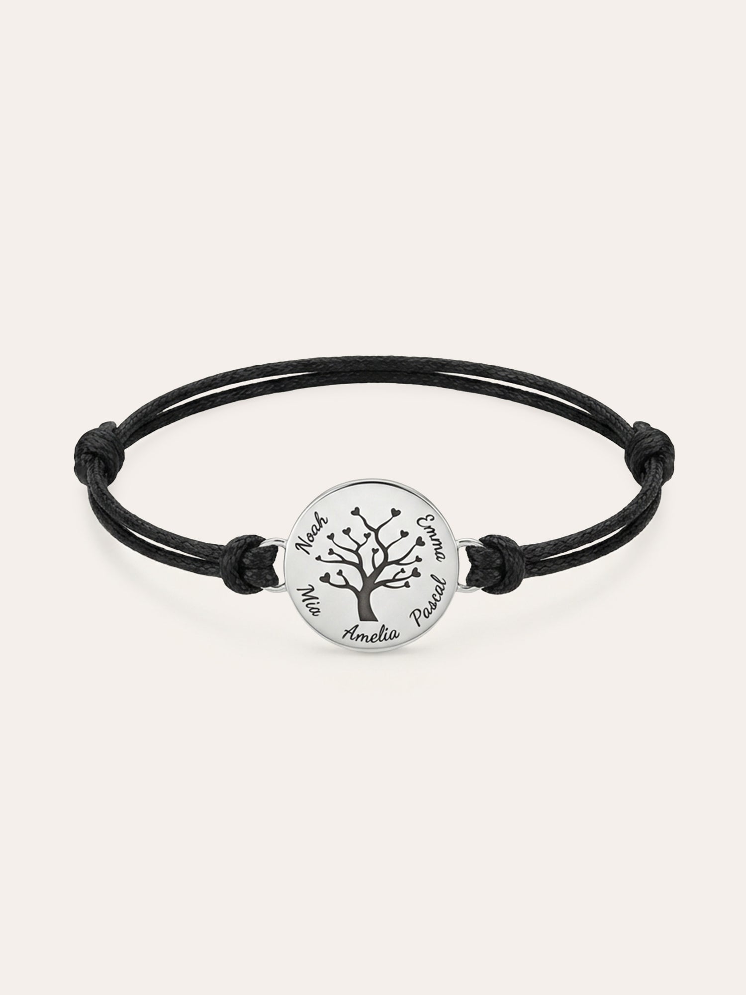 Lebenslinien – Personalisiertes Armband mit Namen