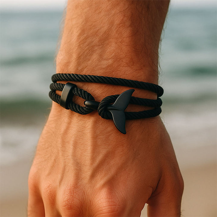 Nalu – Armband mit Walflossen-Verschluss