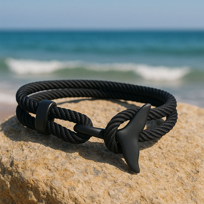 Nalu – Armband mit Walflossen-Verschluss