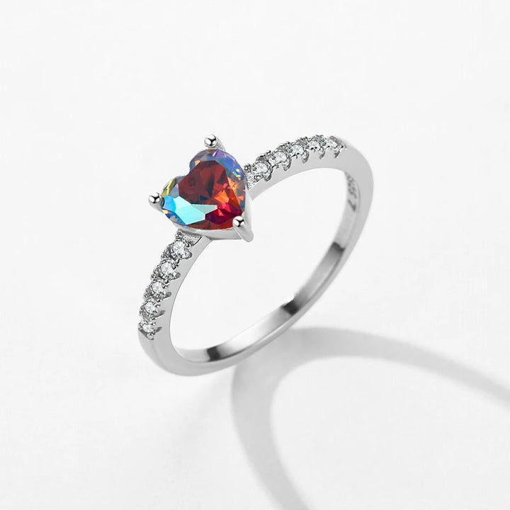Crush On You – Ring mit Herz und Zirkonia