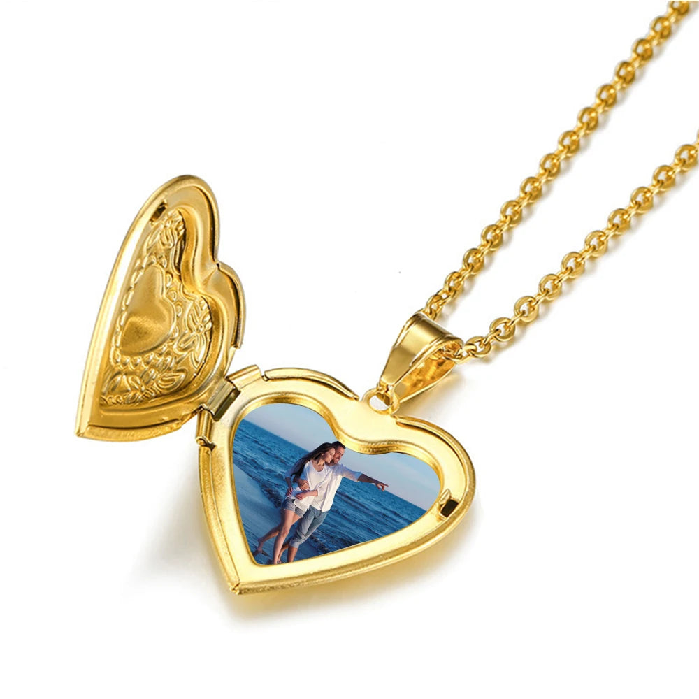 Collier médaillon d'ouverture vintage Ameliora
