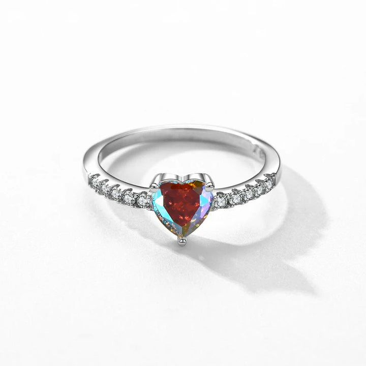 Crush On You – Ring mit Herz und Zirkonia