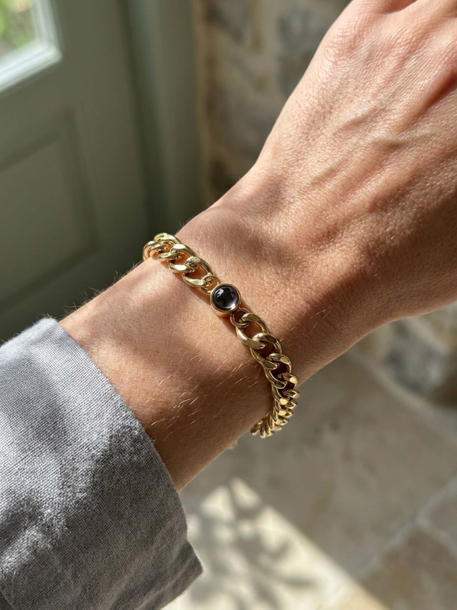 Timeless  – Personalisiertes Cuban-Armband mit Foto