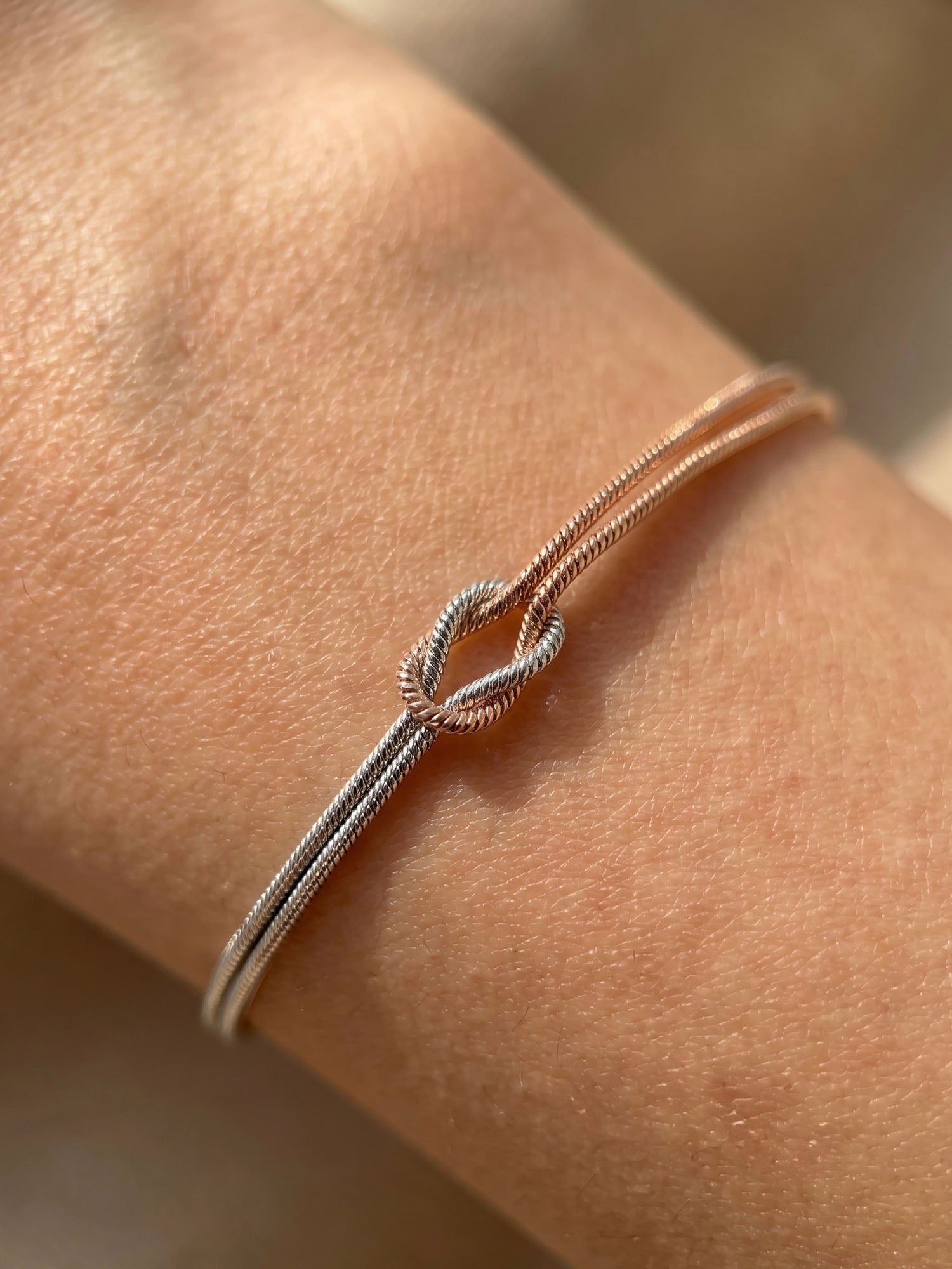 Liebesknoten Partnerarmband mit Knoten Vahlery Liebesknoten Partnerarmband mit Knoten Vahlery