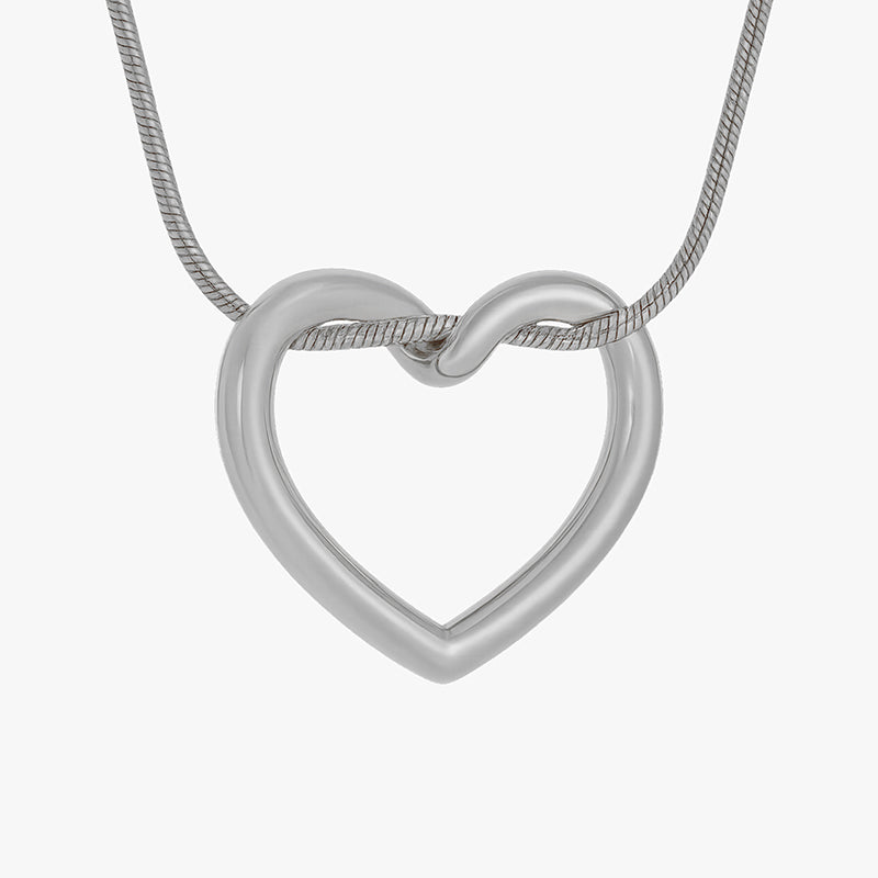 Vea – ketting met een gebogen harthanger