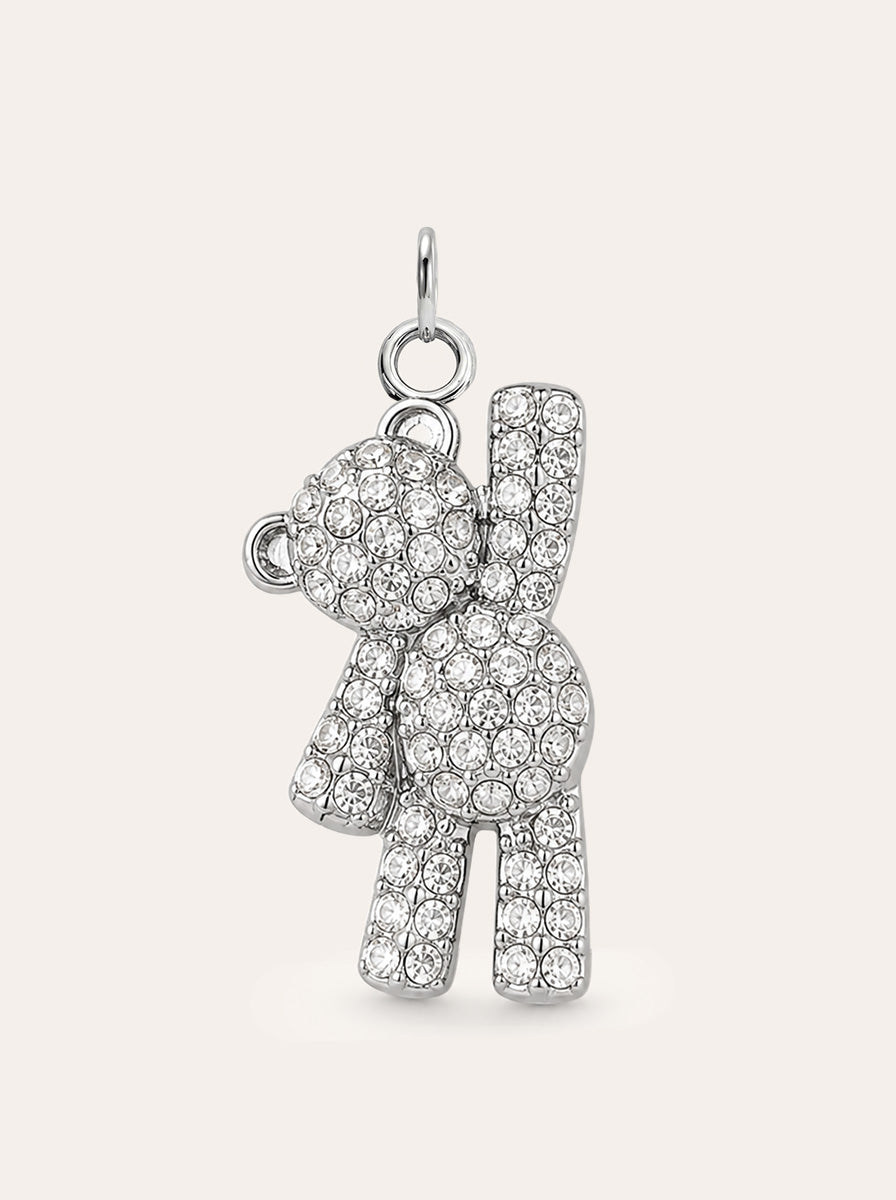 Teddybär winkend Charm