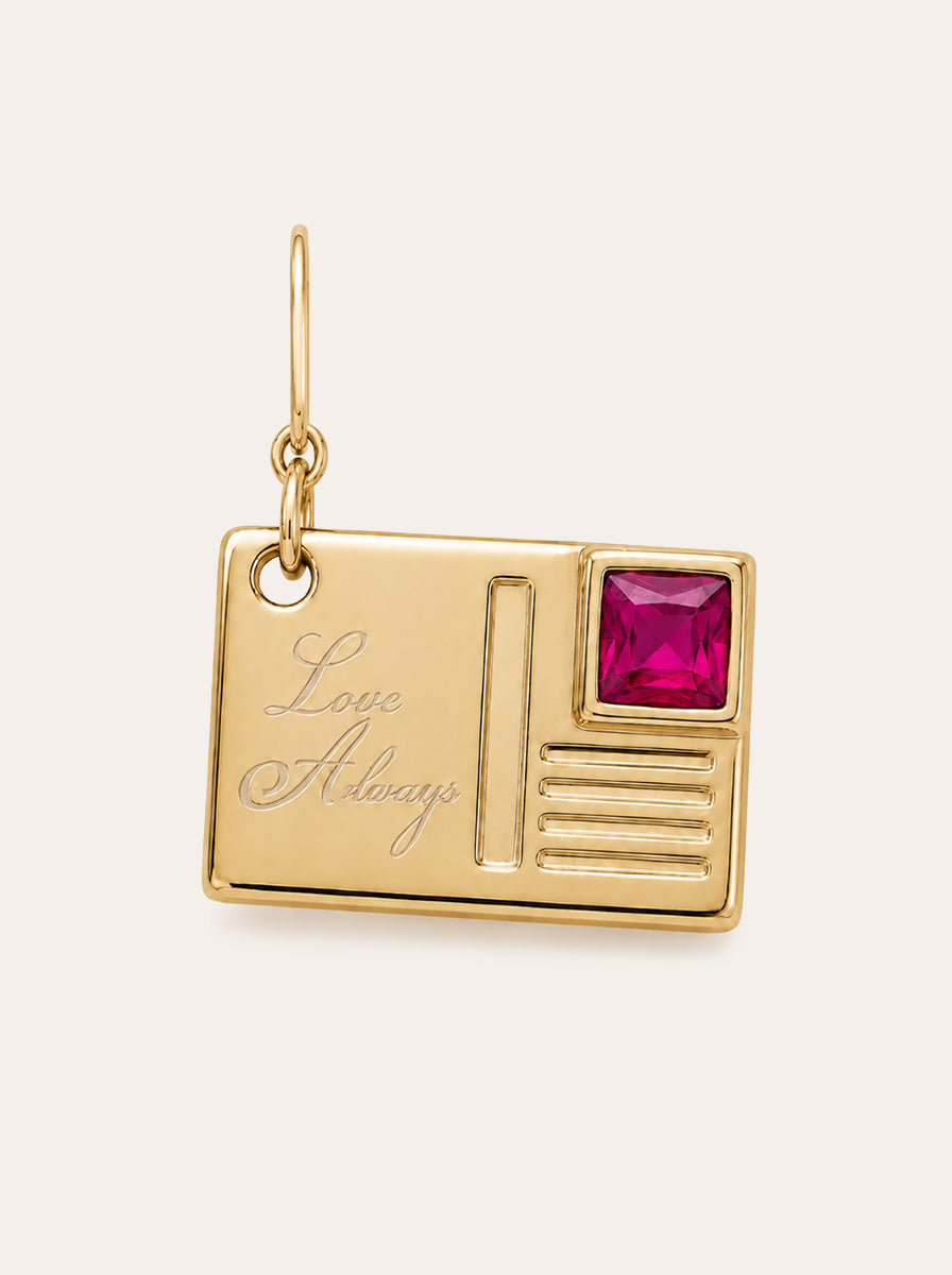 Liebesbrief "Love always" Charm