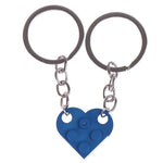 BUILDING BLOCK HEART KEYCHAIN ​​FOR COUPLES & BFF's - Vahlery