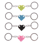 BUILDING BLOCK HEART KEYCHAIN ​​FOR COUPLES & BFF's - Vahlery